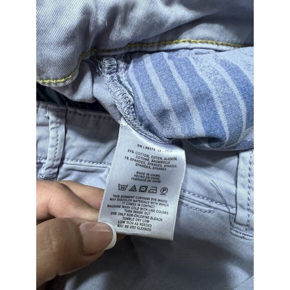 Anthropologie Relaxed Chino Pants in Lavender Purple Pants Size 28 - Picture 5 of 7